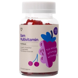 Hjärtats Barn Multivitamin Tuggisar 60 st produkt bild