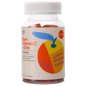 Hjärtats Barn Vitamin C + Zink tuggisar 60 st produkt bild