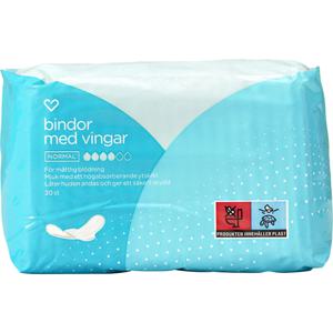 Hjärtats Bindor med vingar Normal 20st produkt bild