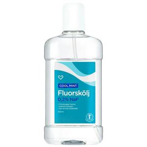 Hjärtats Fluorskölj Cool Mint 500 ml produkt bild