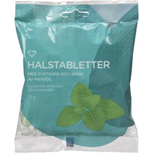 Hjärtats Halstabletter Menthol produkt bild