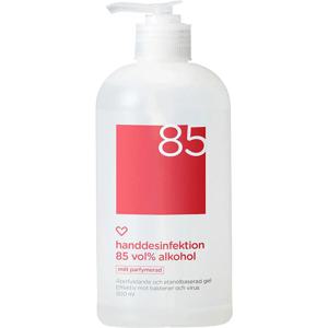 Hjärtats handdesinfektion 85% Parfymerad 500ml produkt bild