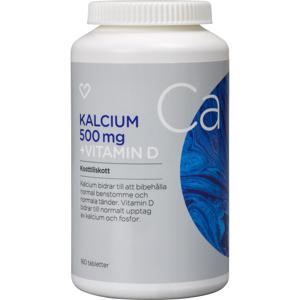Hjärtats Kalcium + Vitamin D Tablett 160 st produkt bild