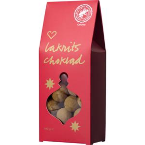Hjärtats Lakritschoklad 140 g produkt bild