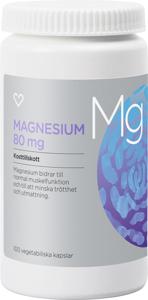 Hjärtats Magnesium 80 mg Kapsel 100 st produkt bild