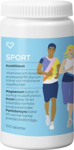 Hjärtats Multivitamin Sport Tablett 100st produkt bild