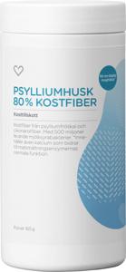 Hjärtats Psylliumhusk 80% kostfiber 165g produkt bild