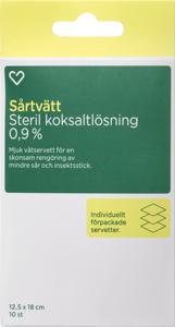 Hjärtats Sårtvätt 10 st produkt bild