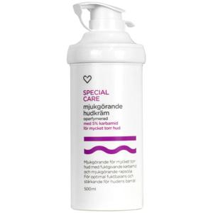 Hjärtats Special Care mjukgörande hudkräm 5% karbamid 500 ml produkt bild
