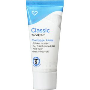 Hjärtats Tandkräm Classic Reseförpackning 20 ml produkt bild