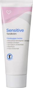 Hjärtats Tandkräm Sensitive 75ml produkt bild