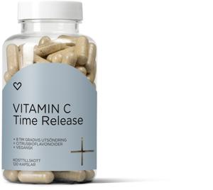 Hjärtats+ Vitamin C Time Release Kapsel 120st produkt bild