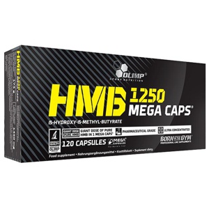 HMB Aminosyror 120 Mega kapslar produkt bild