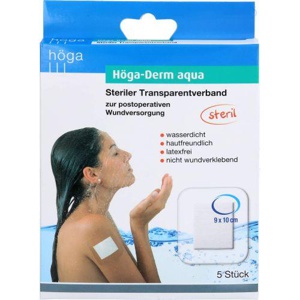 HÖGA-DERM aqua ste.Transp.Verb.m.Wundaufl.9x10 cm Produktbild