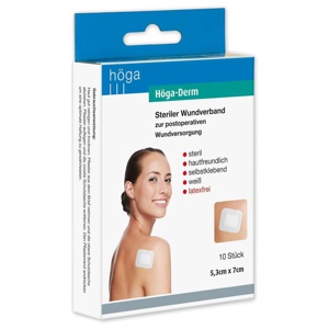 HÖGA-DERM steriles Pflaster 53x70 mm Produktbild