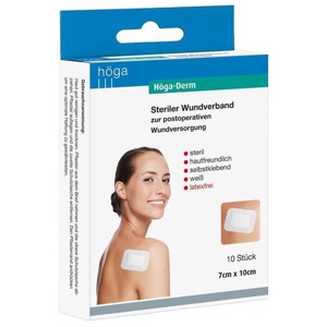 HÖGA-DERM steriles Pflaster 70x100 mm Produktbild