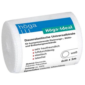 HÖGA-IDEAL Binde 6 cmx5 m weiß Produktbild