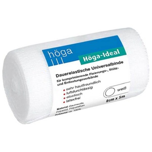 Höga Idealbinde 8cmx5m weiß, 1 St Binden Produktbild