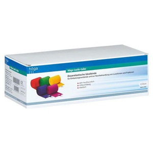 HÖGA-LASTIC Color Idealbinde 8 cmx5 m blau cello. Produktbild