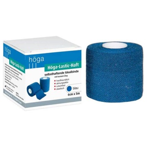 HÖGA-LASTIC-haft Binde 6 cmx5 m blau Produktbild