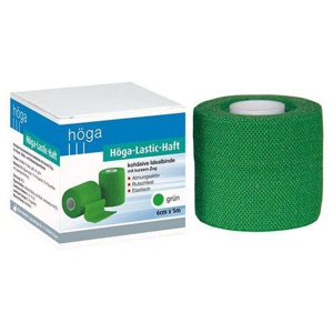 HÖGA-LASTIC-haft Binde 6 cmx5 m grün Produktbild