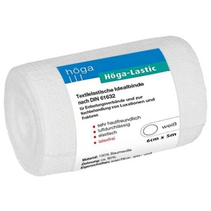 HÖGA-LASTIC Idealbinde 6 cmx5 m m.Cellophan Produktbild