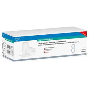 HÖGA-LASTIC Idealbinde 8 cmx5 m o.Cellophan Produktbild
