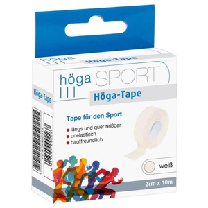 Höga Tape 2 cm x 10 m weiß, 1 St Pflaster Produktbild