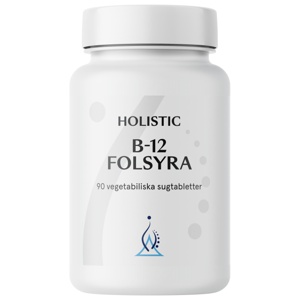 Holistic B12 Folsyra, 90 tabl produkt bild