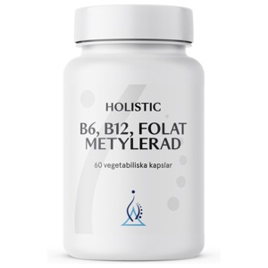 Holistic B6 B12 Folat Methyleret 60 kapsler produktbillede