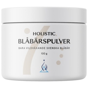 Holistic Blåbærpulver 100 g produktbillede