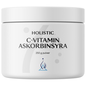 Holistic C-vitamin askorbinsyra, 250 g produkt bild
