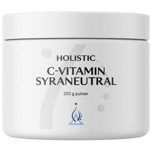 Holistic C-vitamin syraneutral, 250 g produkt bild