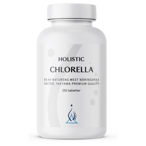 Holistic Chlorella 250 tabl produktbillede