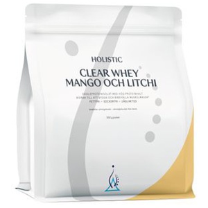 Holistic Clear Whey Protein, Mango och Litchi, 500 g produkt bild