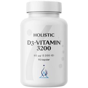 Holistic D3-vitamin 3200 90 pcs produkt bild