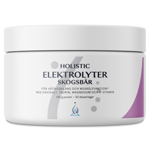 Holistic Elektrolytter Skovbær 140 g produktbillede