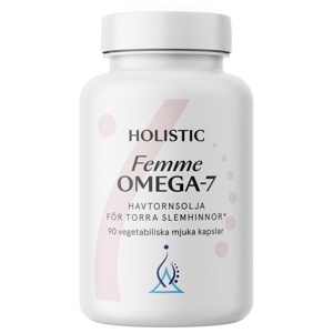 Holistic Femme Omega-7 Havtornsolja, 90 kaps produkt bild