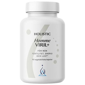 Holistic Homme Viril+ 90 vegetabiliska kapslar produkt bild