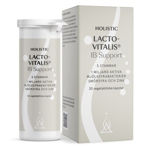 Holistic Lactovitalis IB Support 30 kapsler produktbillede