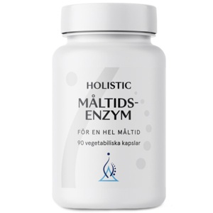 Holistic Måltidsenzym 90 kapsler produktbillede