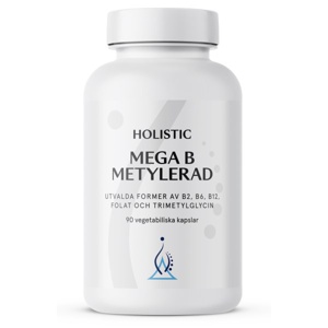 Holistic Mega B Methyleret 90 kapsler produktbillede