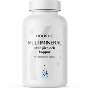 Holistic Multimineral utan järn & koppar 90 kapslar 90 pcs produkt bild