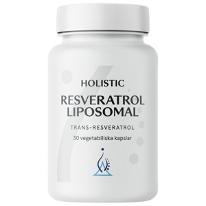 Holistic Resveratrol Liposomal 30 kapslar produkt bild
