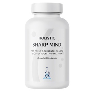 Holistic Sharp Mind 60 kapsler produktbillede