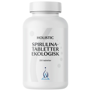 Holistic Active Spirulina Tabletter, 250 tabl produkt bild