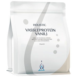 Holistic Vassleprotein, Vanilj, 750 g produkt bild