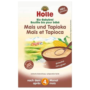 Holle Bio Babybrei Mais & Tapioka nach dem 4. Monat, 250 g Brei Produktbild