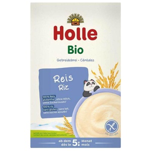 HOLLE-Bio-Babybrei-Reisflocken Produktbild