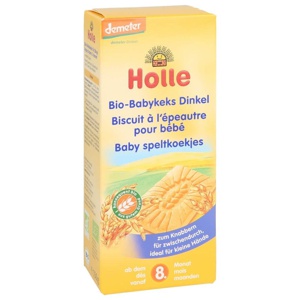 Holle Bio Babykeks Dinkel, 150 g Brei Produktbild